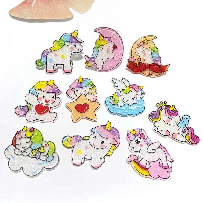Art Craft Unicorn - Décorations de dessin animé, nouveau Planar