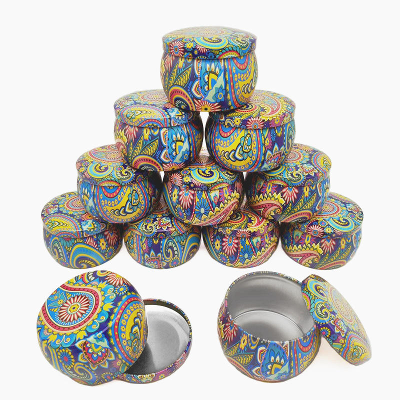 Art Craft Zoo - Bocaux AfricCandle en Fer Blanc avec