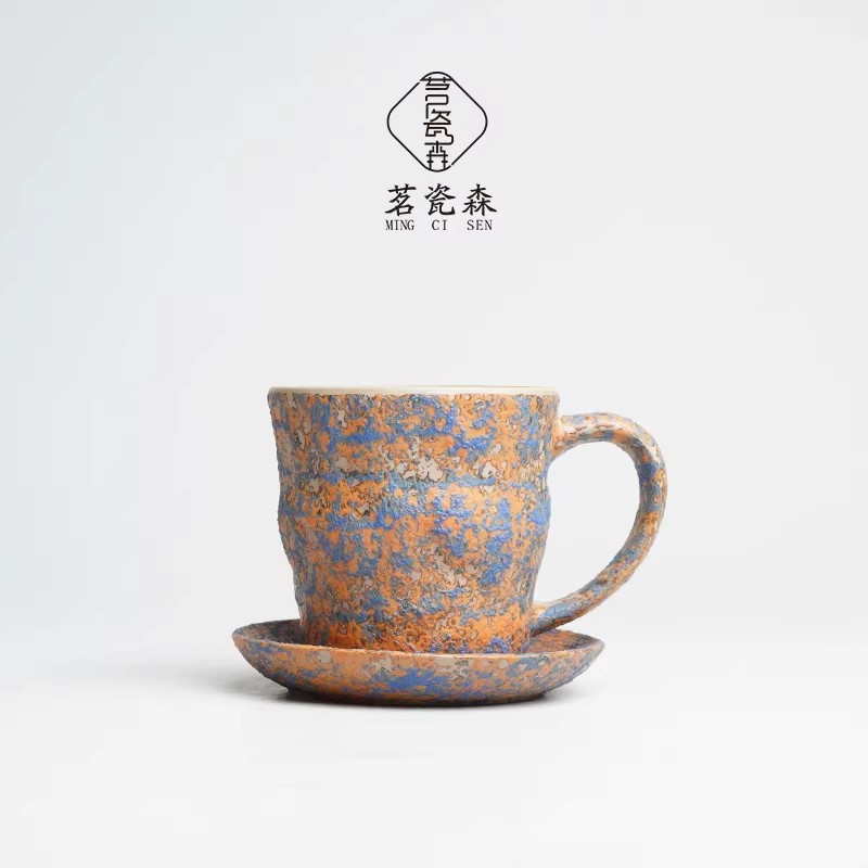 Art And Craft Exclusives - Tasse à café à Texture céramique,