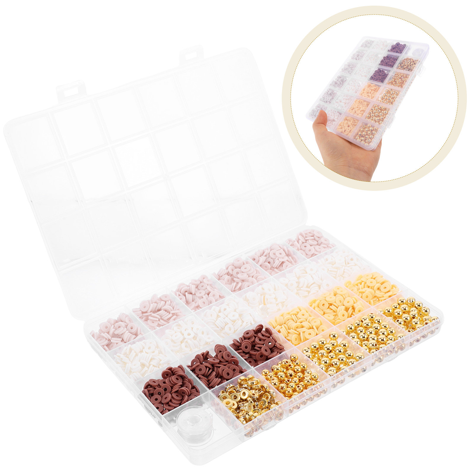 Polymer Clay Set - Kit de fabrication de bracelets en