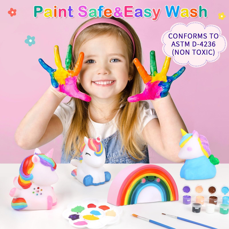 Art Craft Unicorn - Peignez vos propres licornes, Kit de