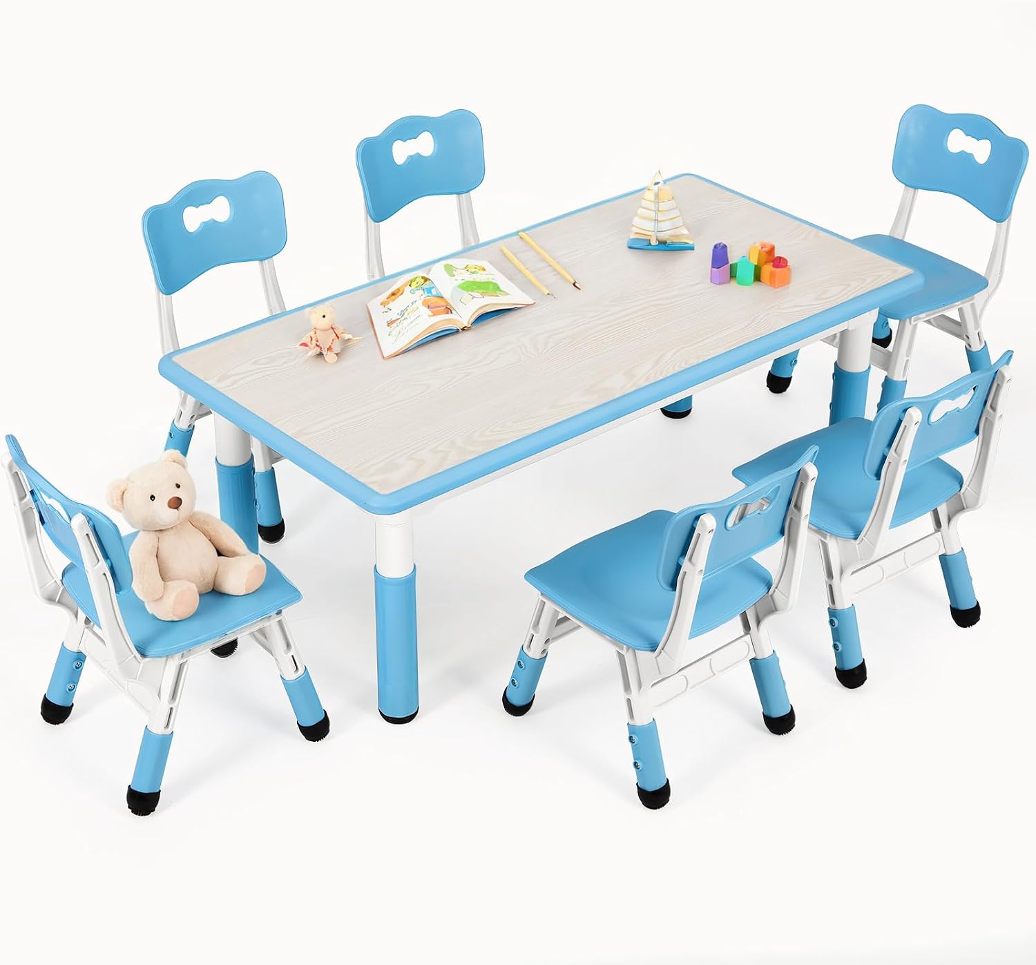 Art Craft Activities For Preschoolers - Ensemble table et 6 chaises pour