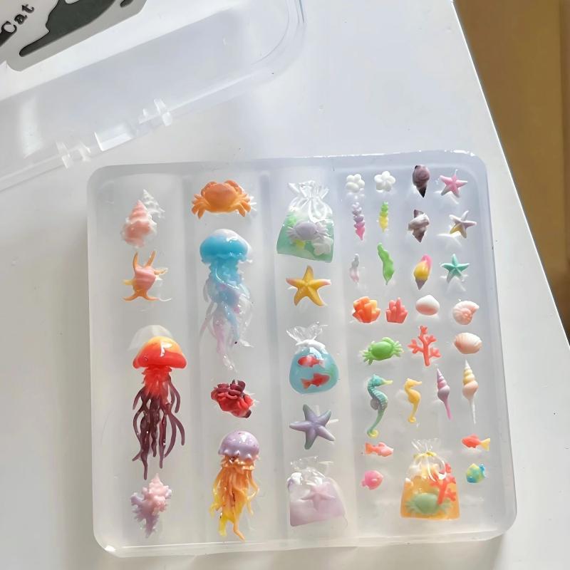 Art Craft Jellyfish - Moule de manucure pour l'artisanat des