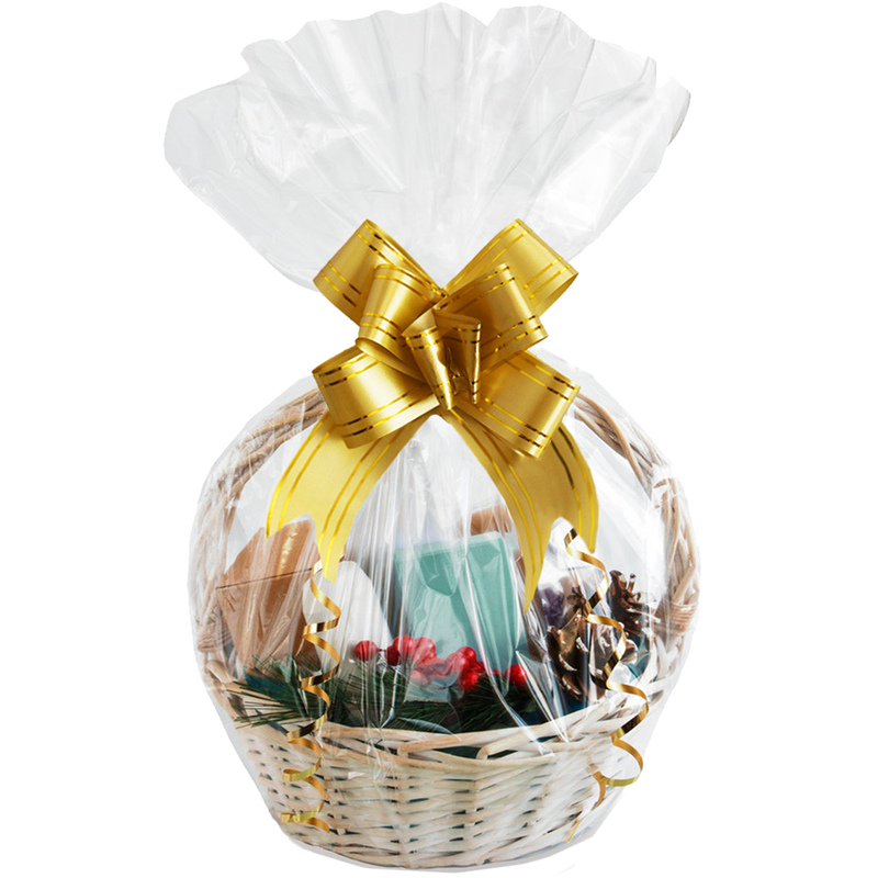 Art Craft Earth Day - Grand Cellophane Transparent Rond pour Bouquet