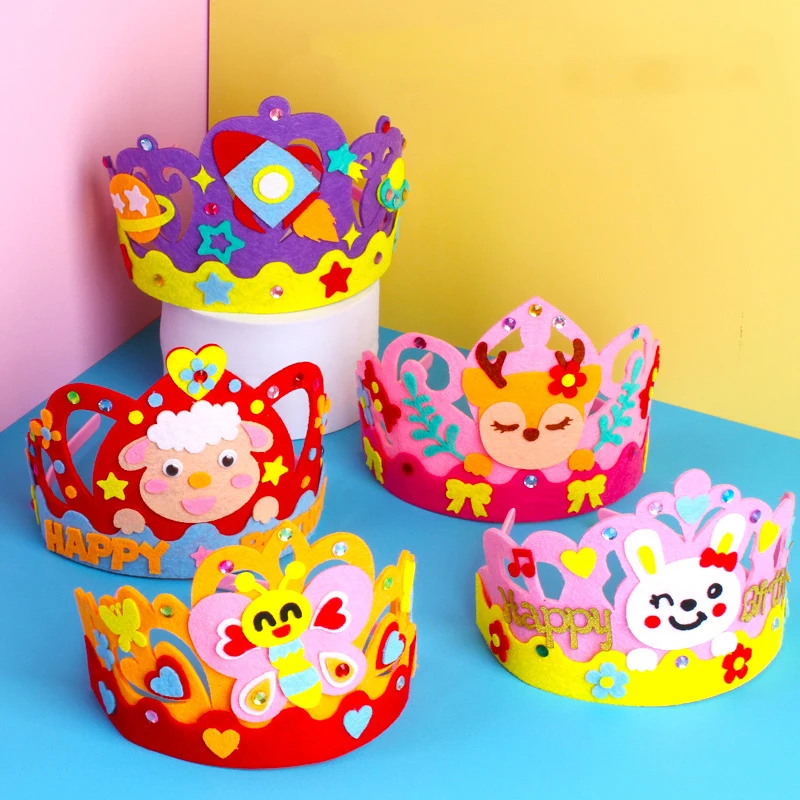 Art Craft 5 Year Old - Couronne de jouets artisanaux en papier