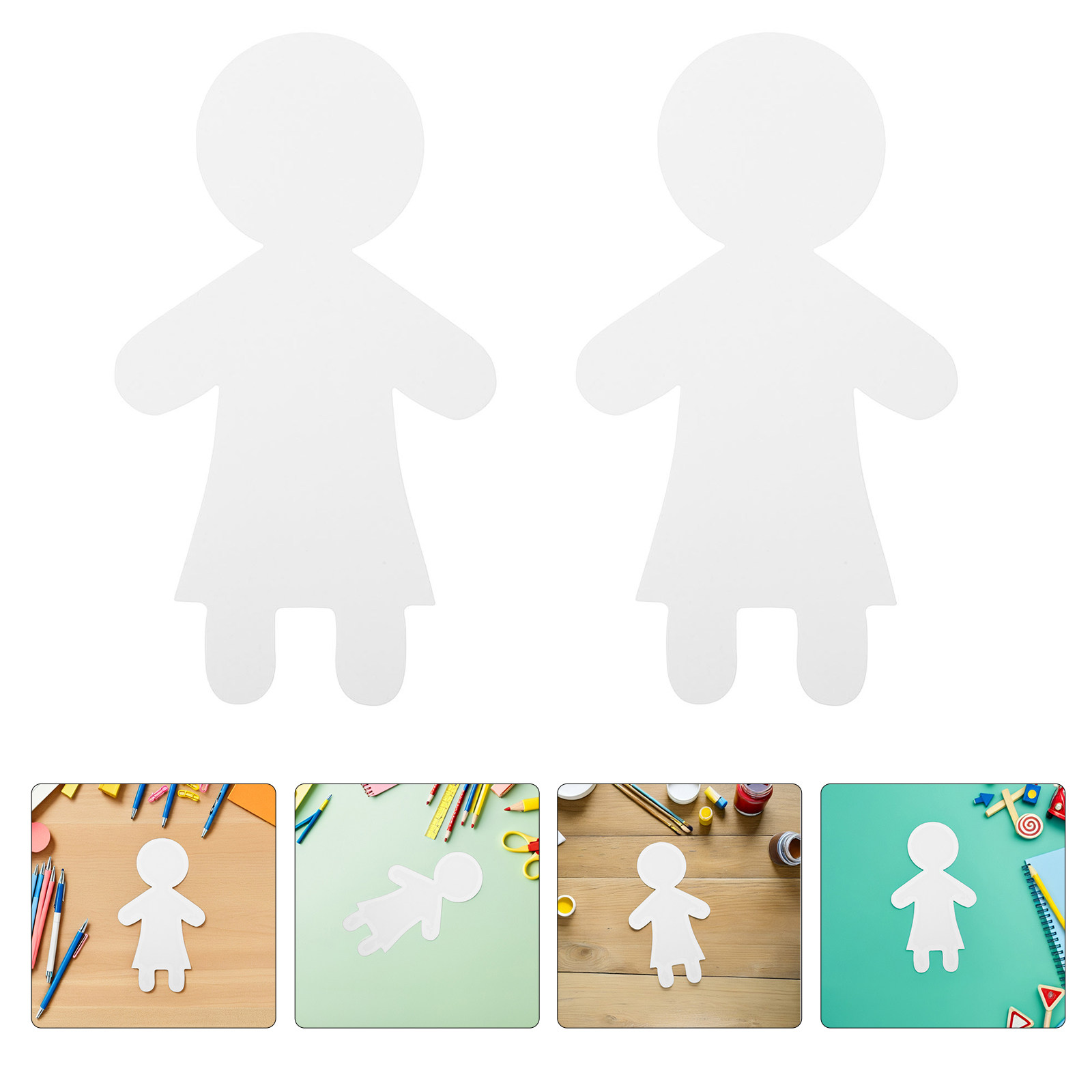 Art Craft Activities For Preschoolers - 40 pièces de découpes de papier