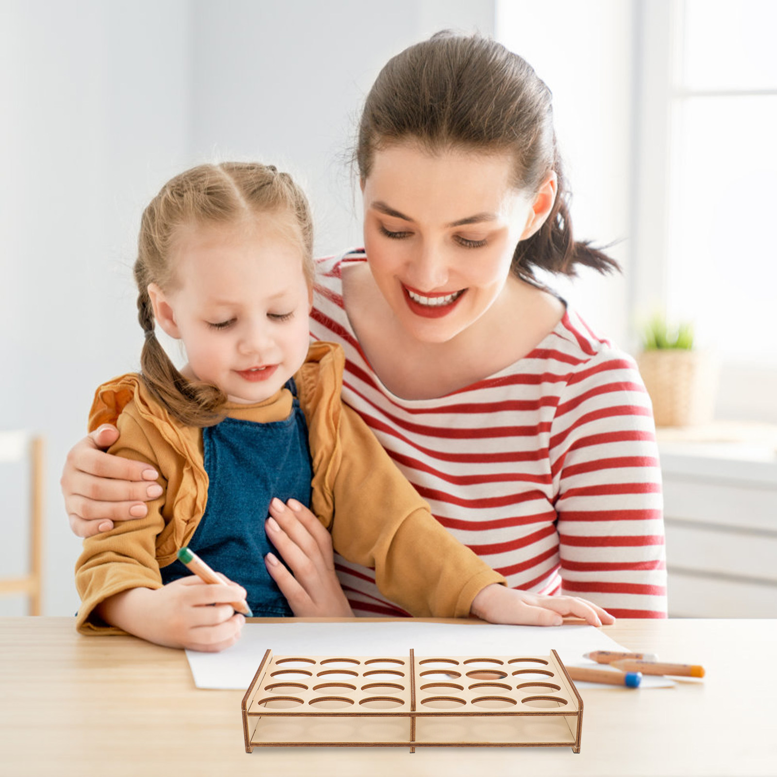 Organisateur en bois pour le r - Art And Craft Studio avis et prix