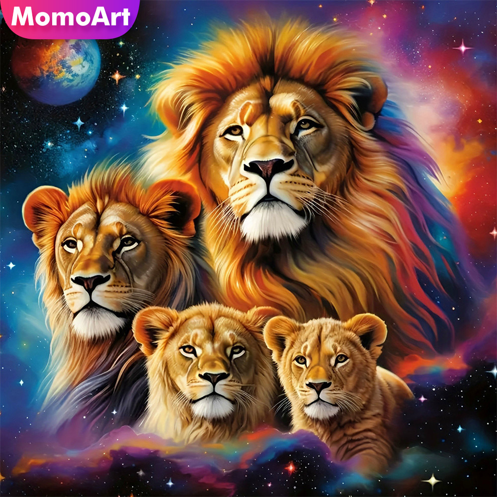 Momoart Peinture Diamant Lions - Art Craft Lion avis et prix