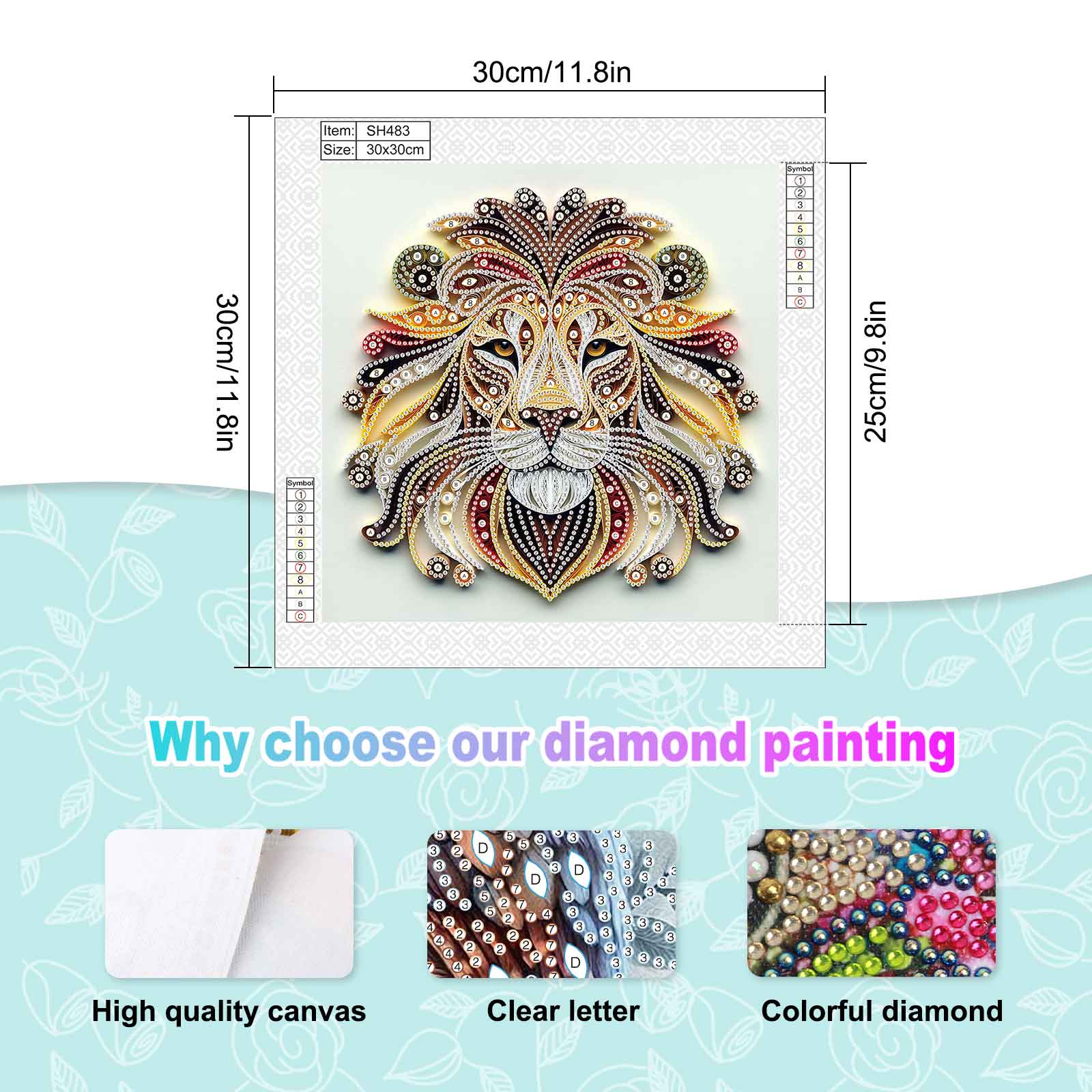 Kits de diamant de forme spéci - Art Craft Lion avis et prix