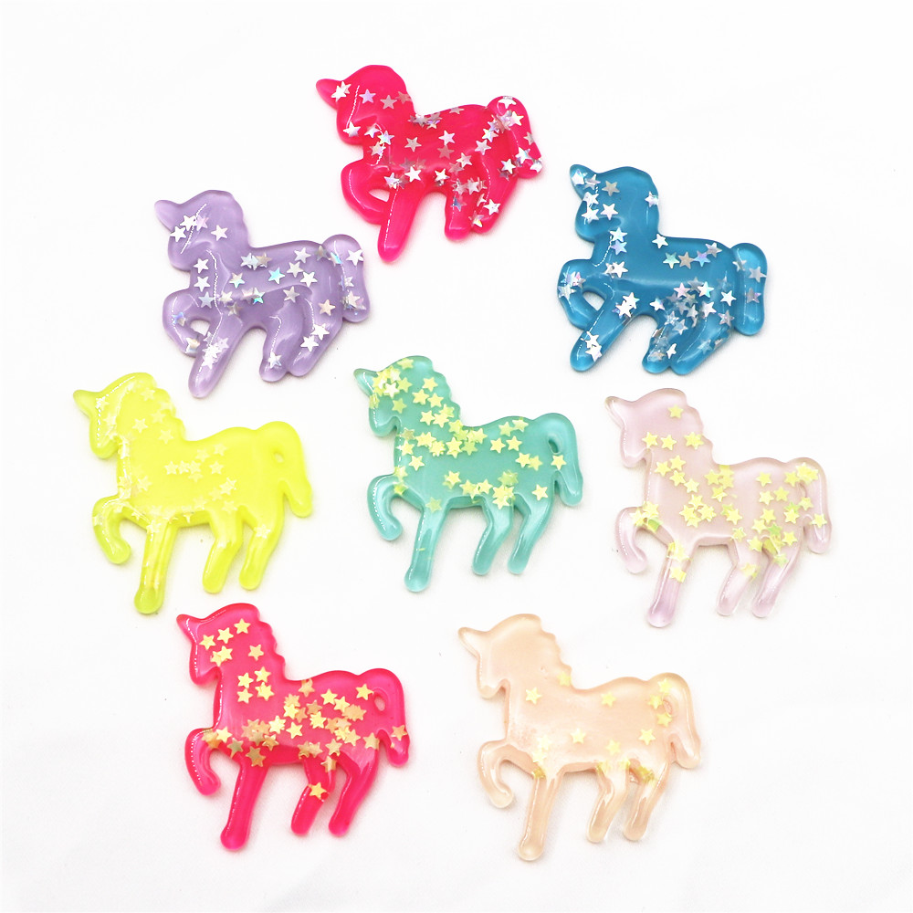 Cabochon à dos plat rempli d'é - Art Craft Unicorn avis et prix