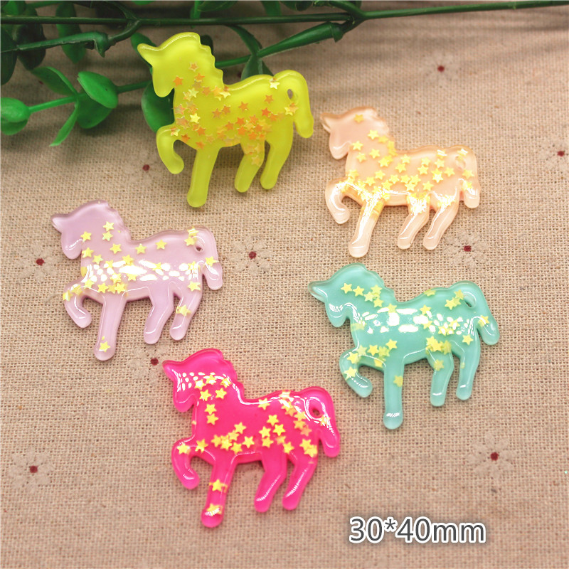 Cabochon à dos plat rempli d'é - Art Craft Unicorn avis et prix