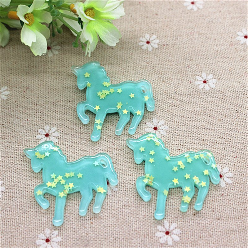 Cabochon à dos plat rempli d'é - Art Craft Unicorn avis et prix