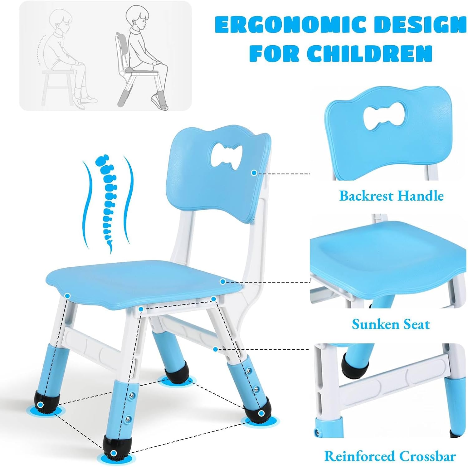 Ensemble table et 6 chaises po - Art Craft Activities For Preschoolers avis et prix