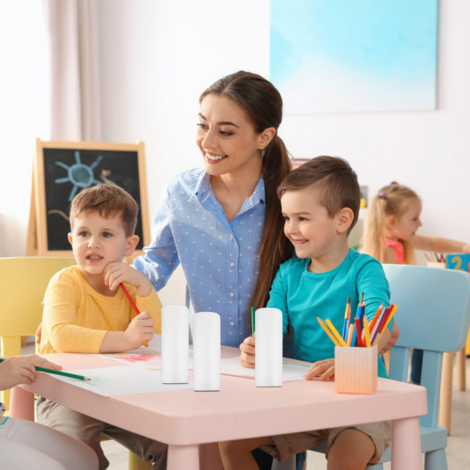 4 cylindres en mousse stimulan - Art Craft Activities For Preschoolers avis et prix