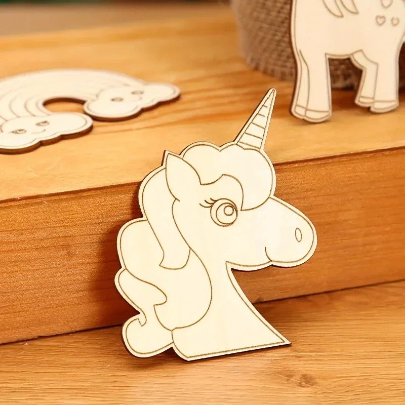 Ensemble de 24 licornes en boi - Art Craft Unicorn avis et prix