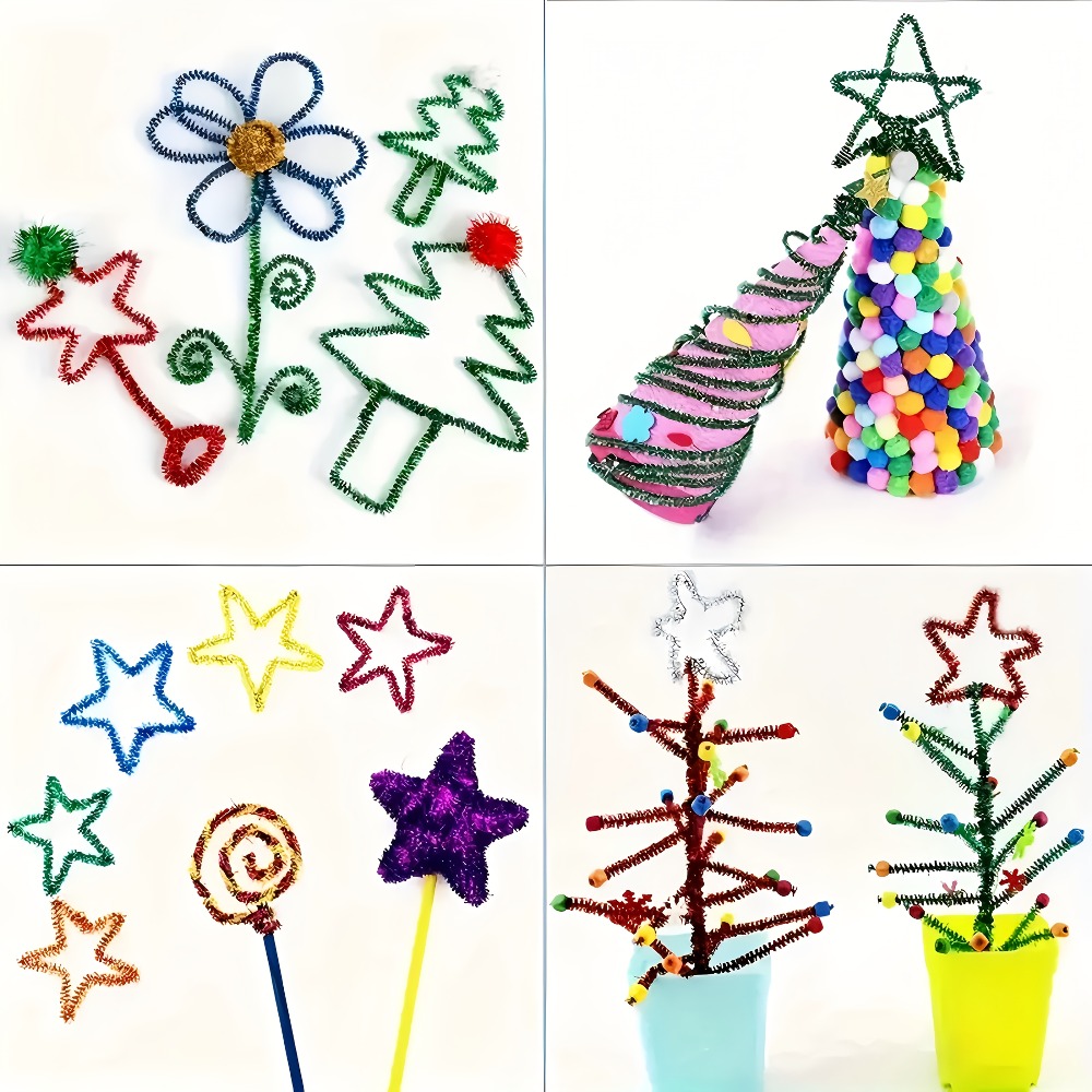 100 pièces de nettoyeurs de tu - Art Craft Earth Day avis et prix