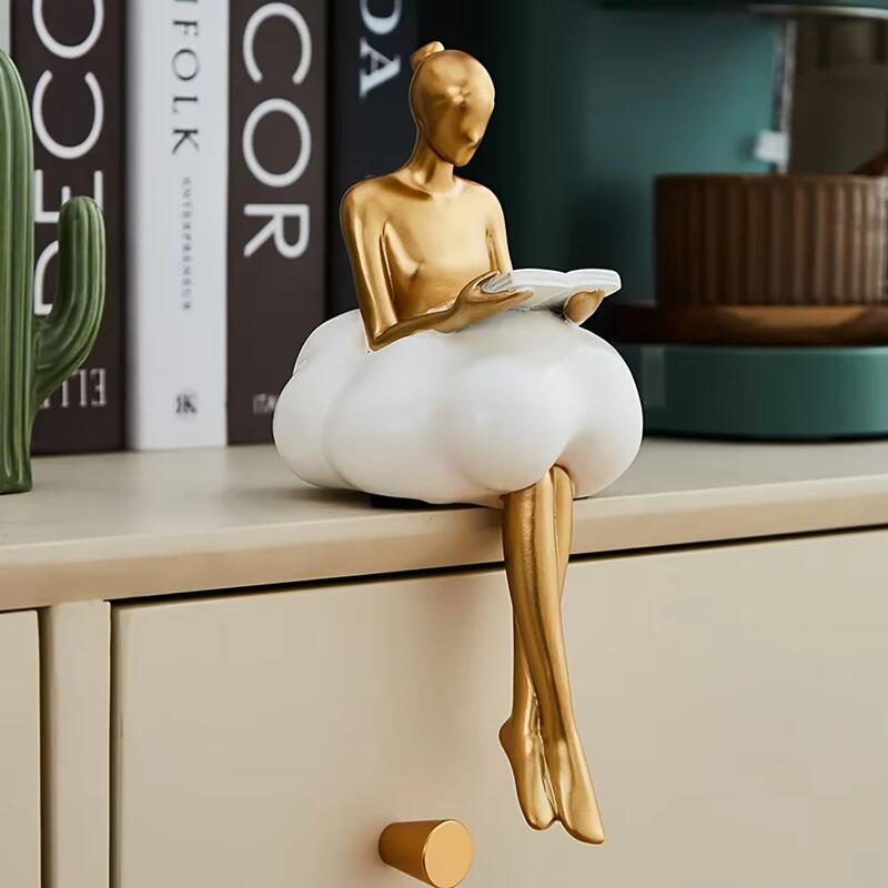Statue de fille en résine, rob - Art And Craft Studio avis et prix