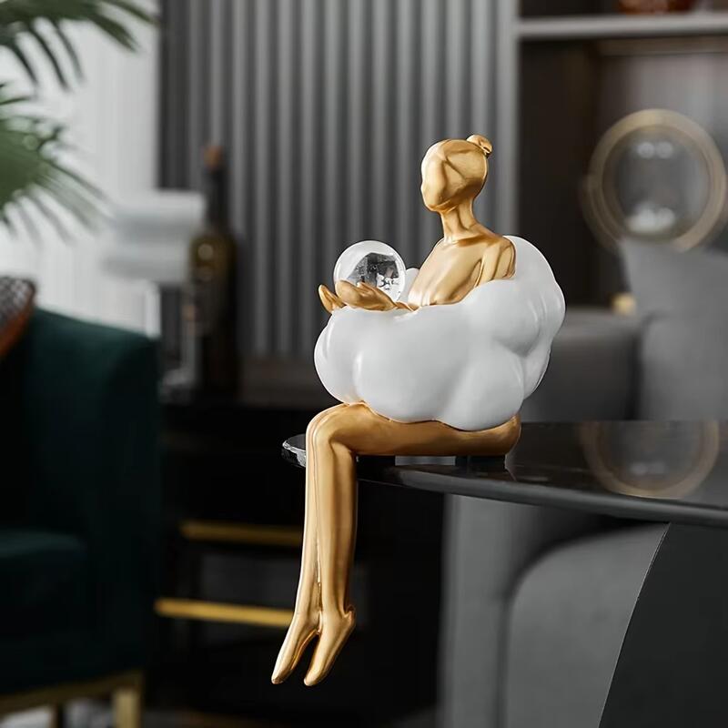 Statue de fille en résine, rob - Art And Craft Studio avis et prix