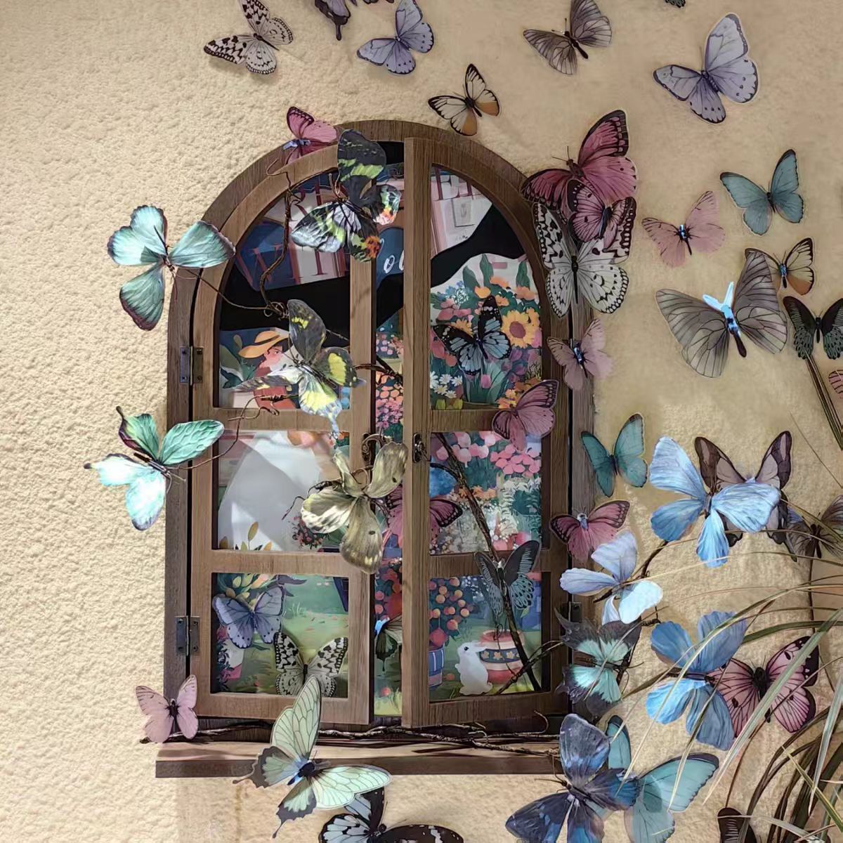 12 pièces 3D papillon Stickers - Art Craft Earth Day avis et prix