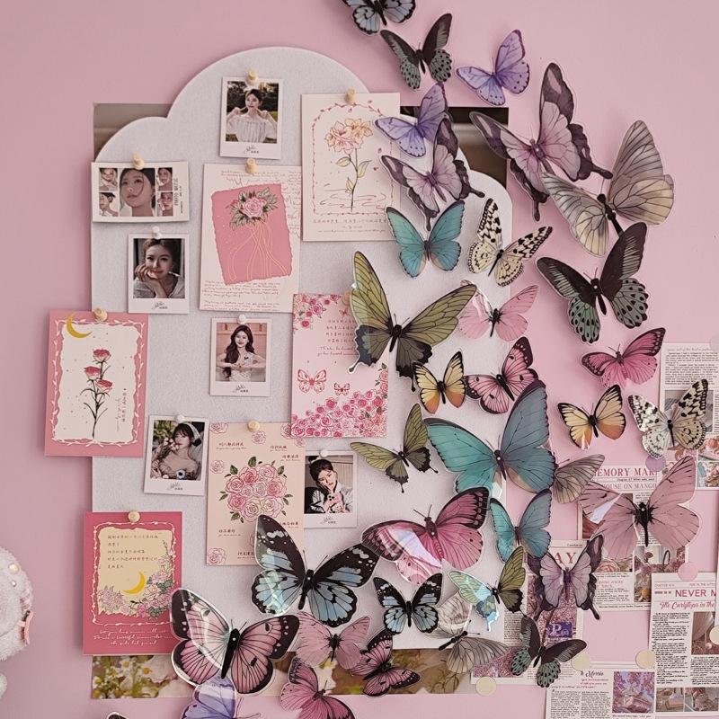 12 pièces 3D papillon Stickers - Art Craft Earth Day avis et prix