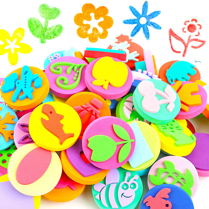 Timbres en mousse pour peintur - Art Craft 5 Year Old avis et prix