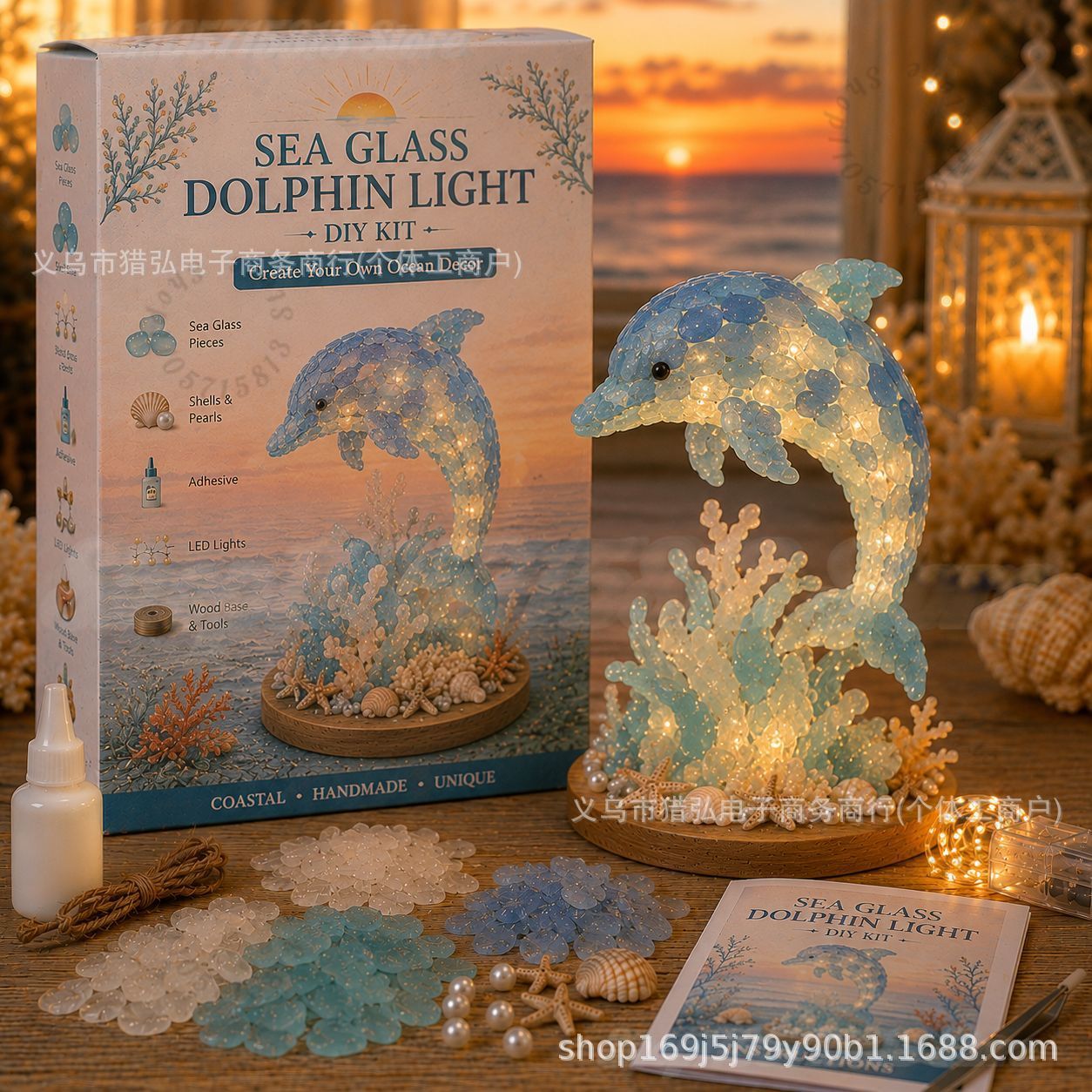 Kit de Lampe Méduse en Verre M - Art Craft Jellyfish avis et prix
