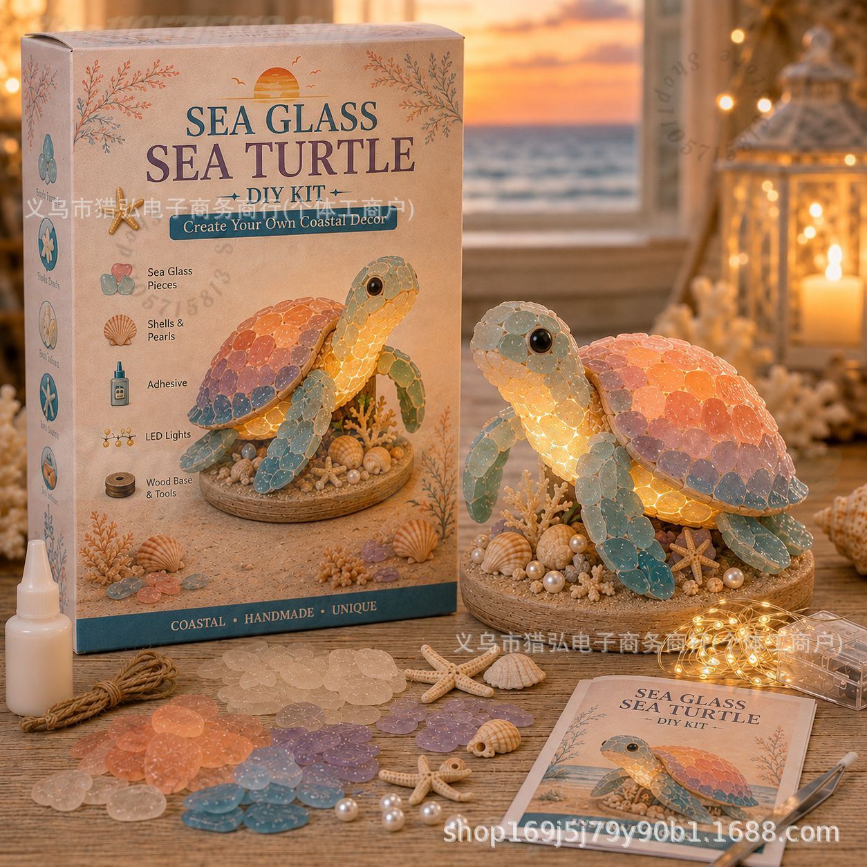 Kit de Lampe Méduse en Verre M - Art Craft Jellyfish avis et prix