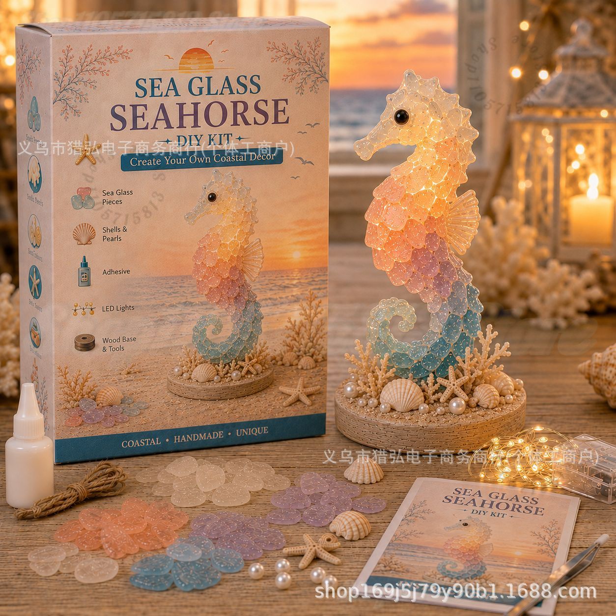 Kit de Lampe Méduse en Verre M - Art Craft Jellyfish avis et prix