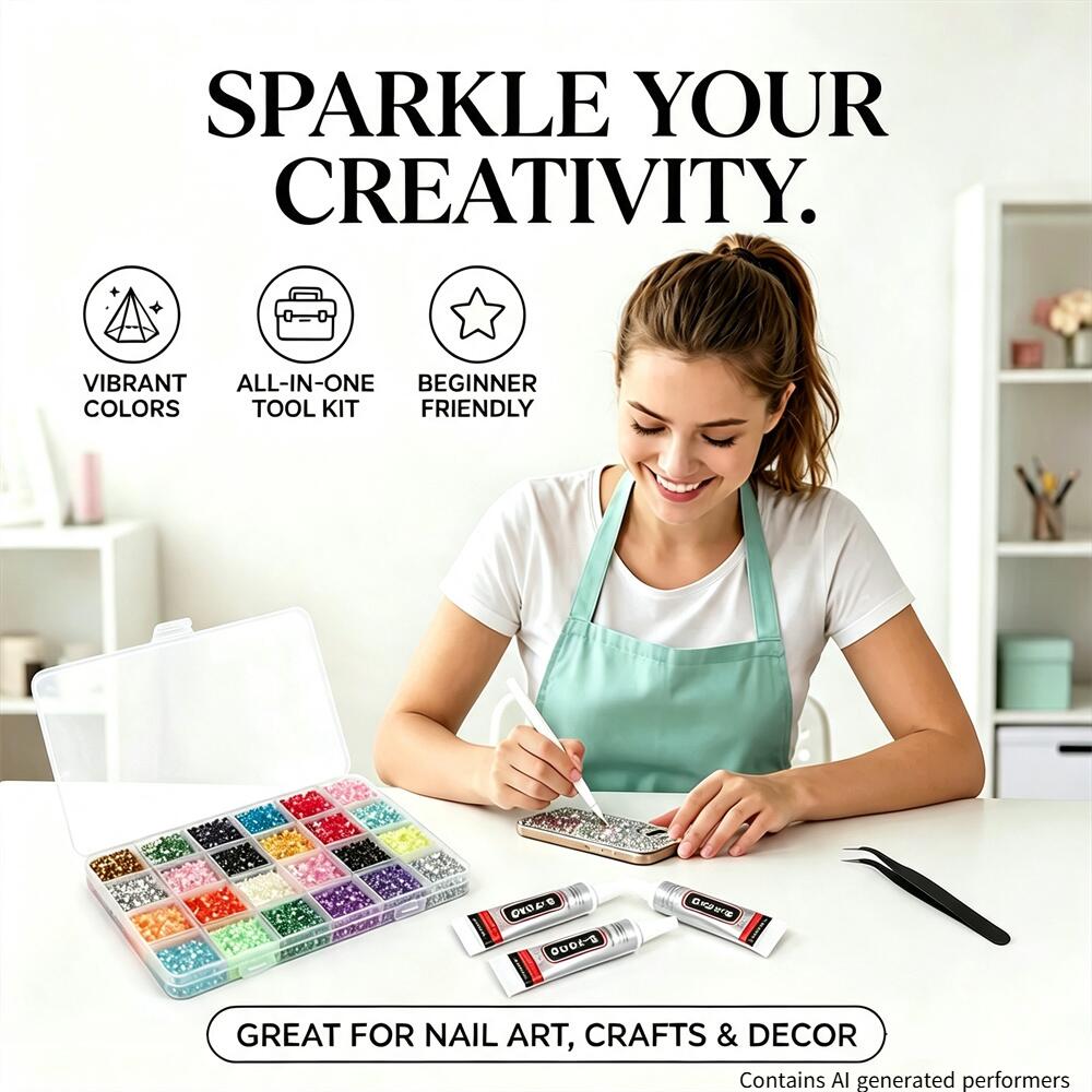 Kit de strass en résine multic - Art Craft Glue avis et prix